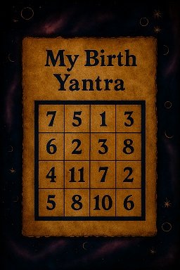 Date of Birth Yantra
